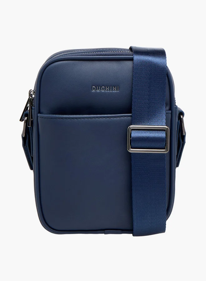دوتشيني Men Adjustable Strap Crossbody Bag